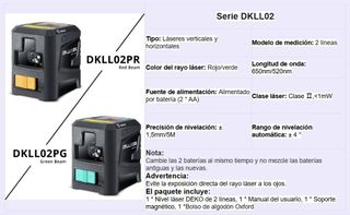 ◆NUEVO◆  Nivel láser de línea cruzada verde