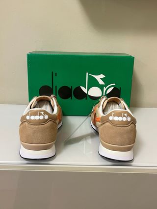 Scarpe Diadora Uomo Tg 42 Beige/Arancio