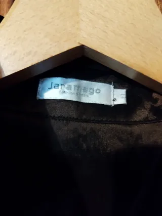 Camisa cruzada marrón tornasol 40/42