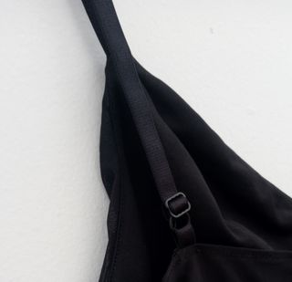 Top negro cropped. Elegant night Cropped top