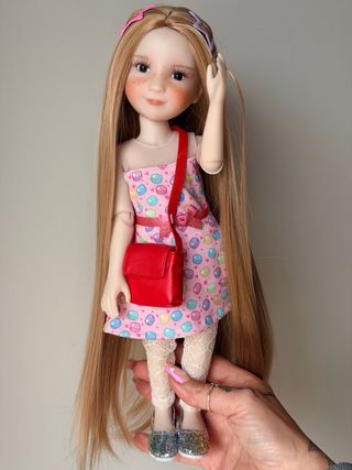 Boneca Ruby Red Ooak