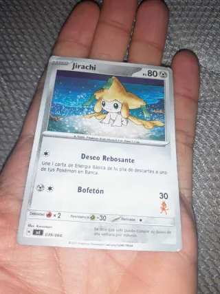 Carta Pokémon Jirachi Básico PS 80