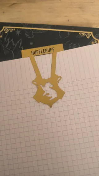 Marcapáginas Metal Harry Potter Casas