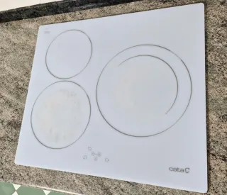 Placa Inducción Cata Blanca