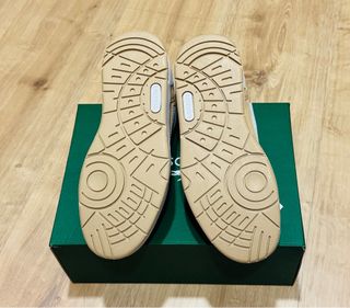 Lacoste T-Clip Talla 37.5 Blancas y Marrones