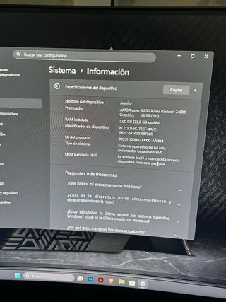 PC MSI Ryzen 5 32GB DDR5 1TB SSD