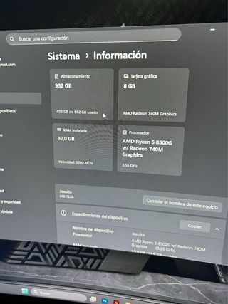 PC MSI Ryzen 5 32GB DDR5 1TB SSD