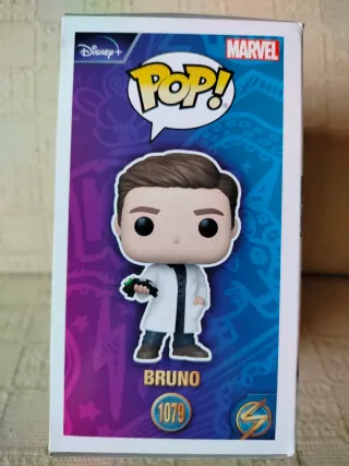 Funko Pop Bruno 1079 Ms Marvel con Cabeza Oscilant