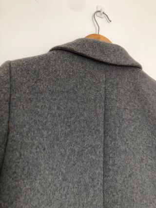 Abrigo Zara Gris Talla XS