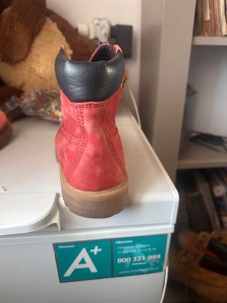 Stivaletto Timberland Rosso