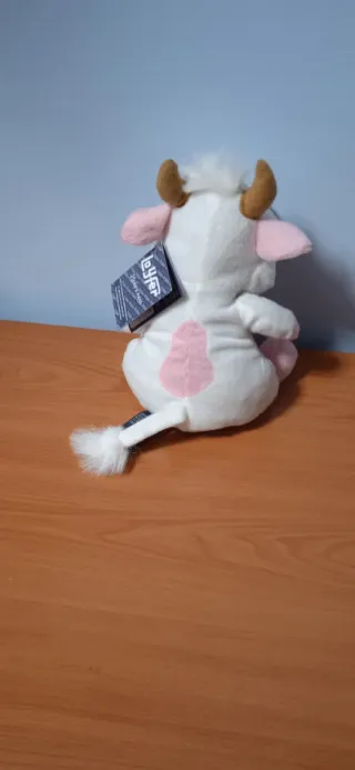 Peluche Vaca Blanca