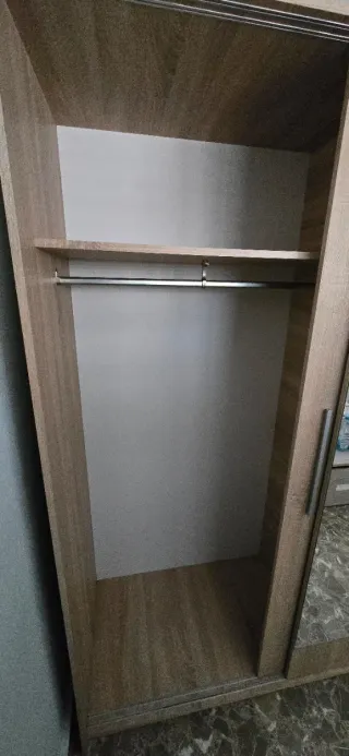 Armario con espejo gran capacidad