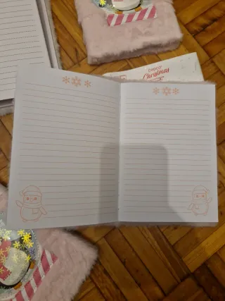 Lote de Agendas Navideñas,libretas,Nuevas Preciosa