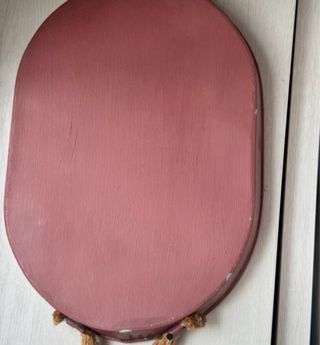 Bandeja decorativa rosa con flamenco