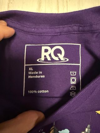 Camiseta RQ Hip Hop Graffiti Talla M