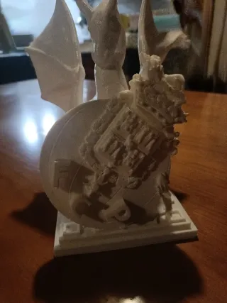 Estátua FC Porto 3D