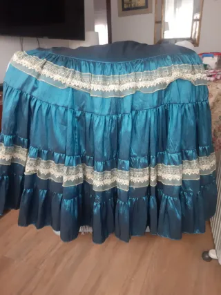 Vestido fiesta gasa y pedrería marrón/dorado