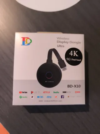 Dongle de Pantalla Inalámbrica 4K
