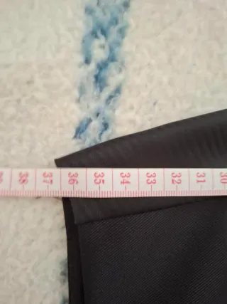 Chaleco negro para traje o chaqué