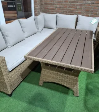 Conjunto Terraza Jardín rinconera