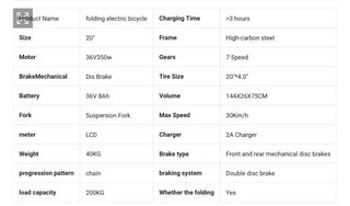 Bicicleta Eléctrica Fat Bike Blanca