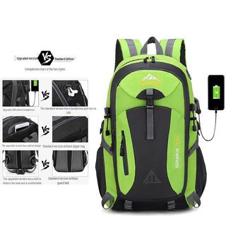 Mochila 40L senderismo camping varios colores