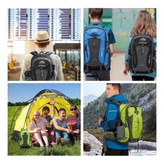 Mochila 40L senderismo camping varios colores