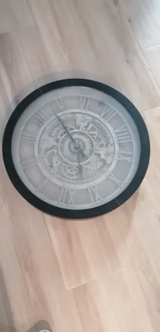 Reloj de Pared Diseño Engranajes