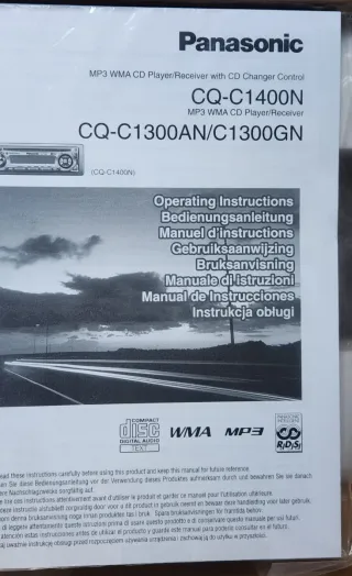 Radio CD Auto Panasonic CQ-C1300GN