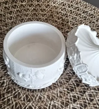 Carosello portagioie bianco