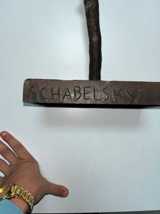 Figura de bronce Schabelsky