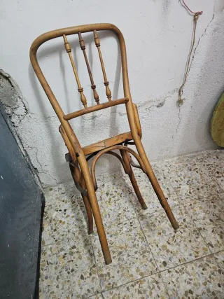 Silla Thonet Vintage Madera