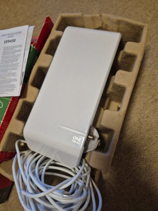 Antena TV One For All SV9450 Amplificada