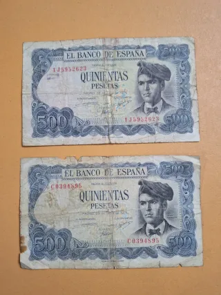 Lote Billetes Antiguos Pesetas,algunos perfectos