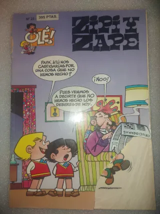 Lote de 4 Tebeos antiguos de Zipi y Zape