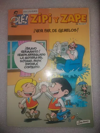 Lote de 4 Tebeos antiguos de Zipi y Zape