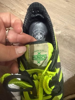 Zapatillas Munich Verdes y Amarillas