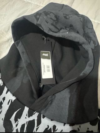 Sudadera Stay Cold Apparel Negra/Gris