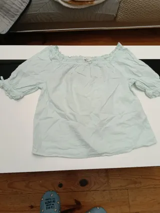 Blusa verde niña talla 11-12años
