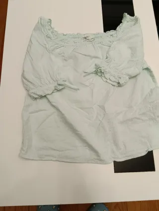 Blusa verde niña talla 11-12años