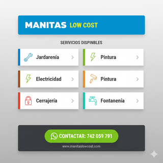 Manitas a domicilio – Reparaciones economicas