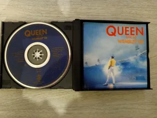 CD Duplo Queen - Live at Wembley '86