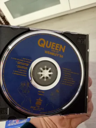 CD Duplo Queen - Live at Wembley '86