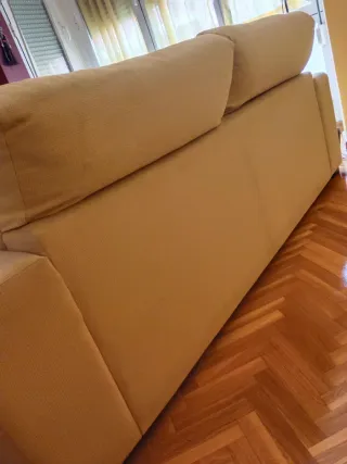 Sofá Cama Beige 2 Plazas