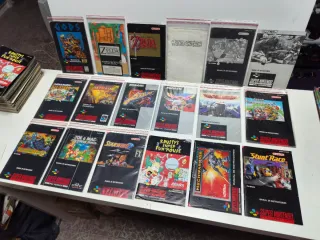 Manuales Super Nintendo SNES (varios títulos)
