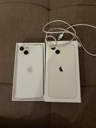 iPhone 13 Plata/Blanco