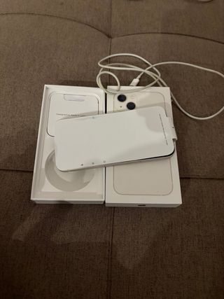 iPhone 13 Plata/Blanco