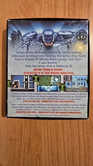 RoboCop 2 Amiga Big Box Completo