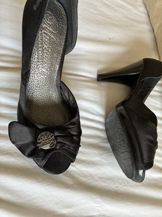 Zapatos tacón Mustang Mujer Negro