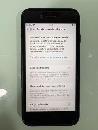 iPhone SE Space Gray